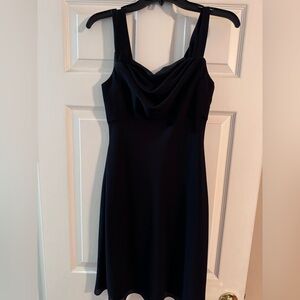 Cachet Black Mini Dress